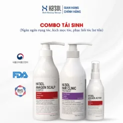 Combo of Hair Loss Prevention, Damaged Hair Recovery, Hair Growth Stimulation